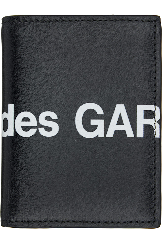

Кошелек с крупным логотипом группы Comme Des Garçons Wallets, черный