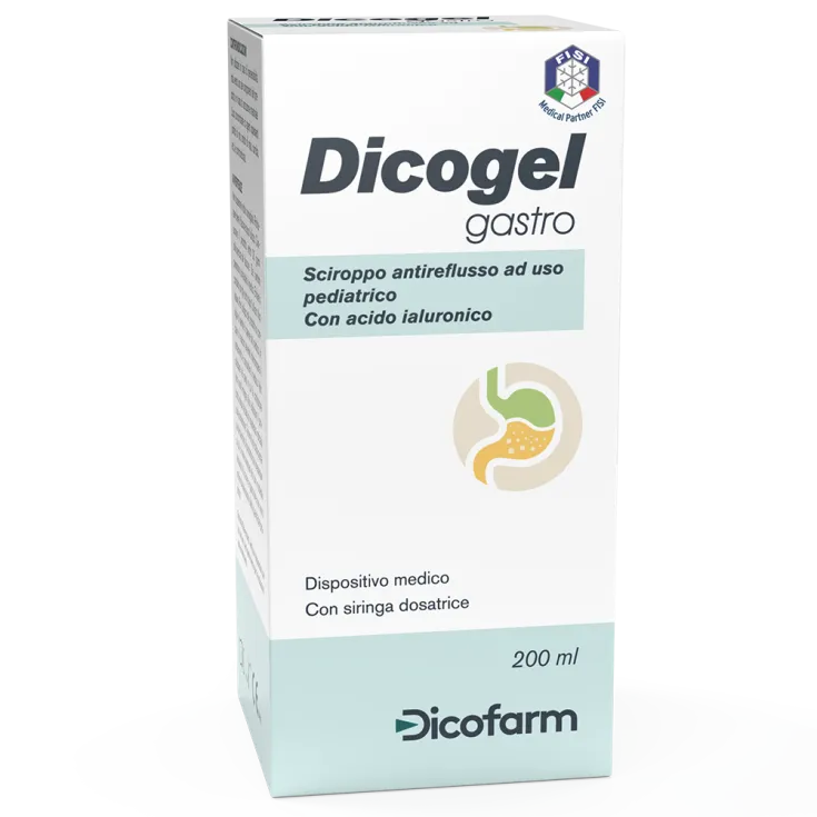 

Дикогель Гастро 200мл противодействует симптомам рефлюкса Dicofarm