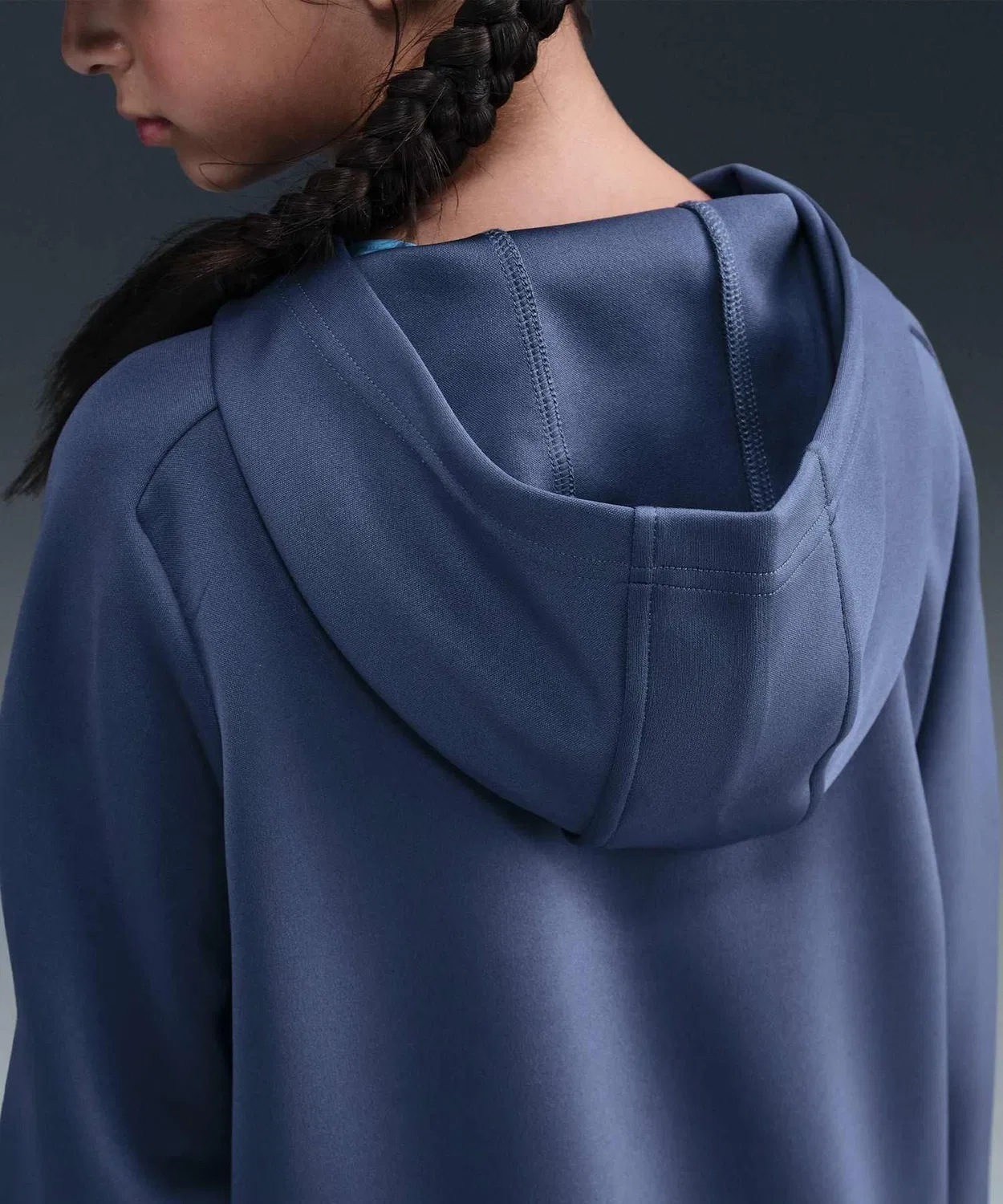 Толстовка Nike Dri-FIT пуловер для детей, цвет Sanded Purple — фото 3