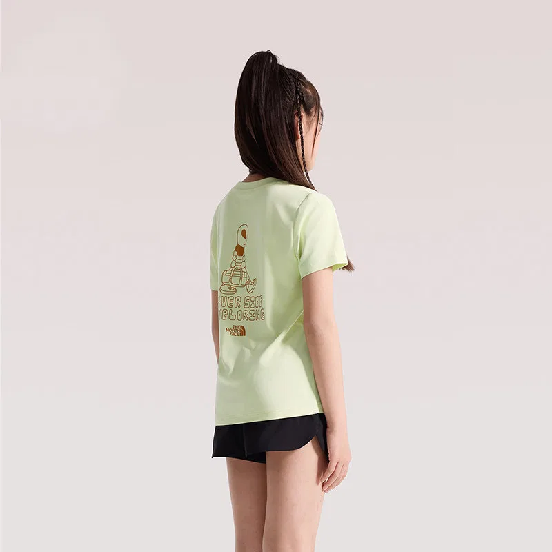 Футболка детская Quick Dry THE NORTH FACE, G6O/Sand Gold — фото 4