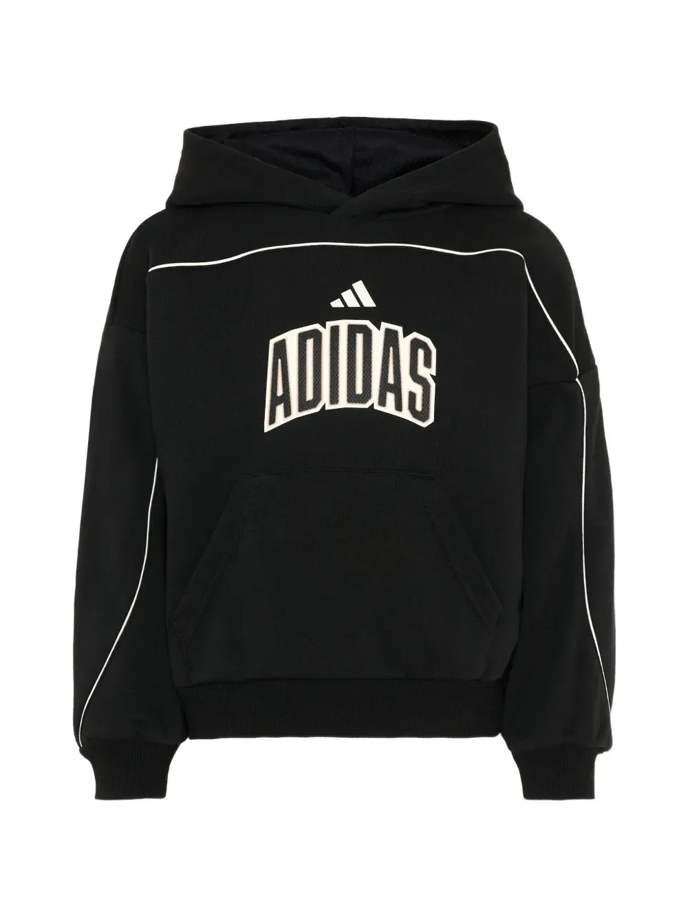 Худи с графическим принтом Stadium Lettering Adidas Kids, черный