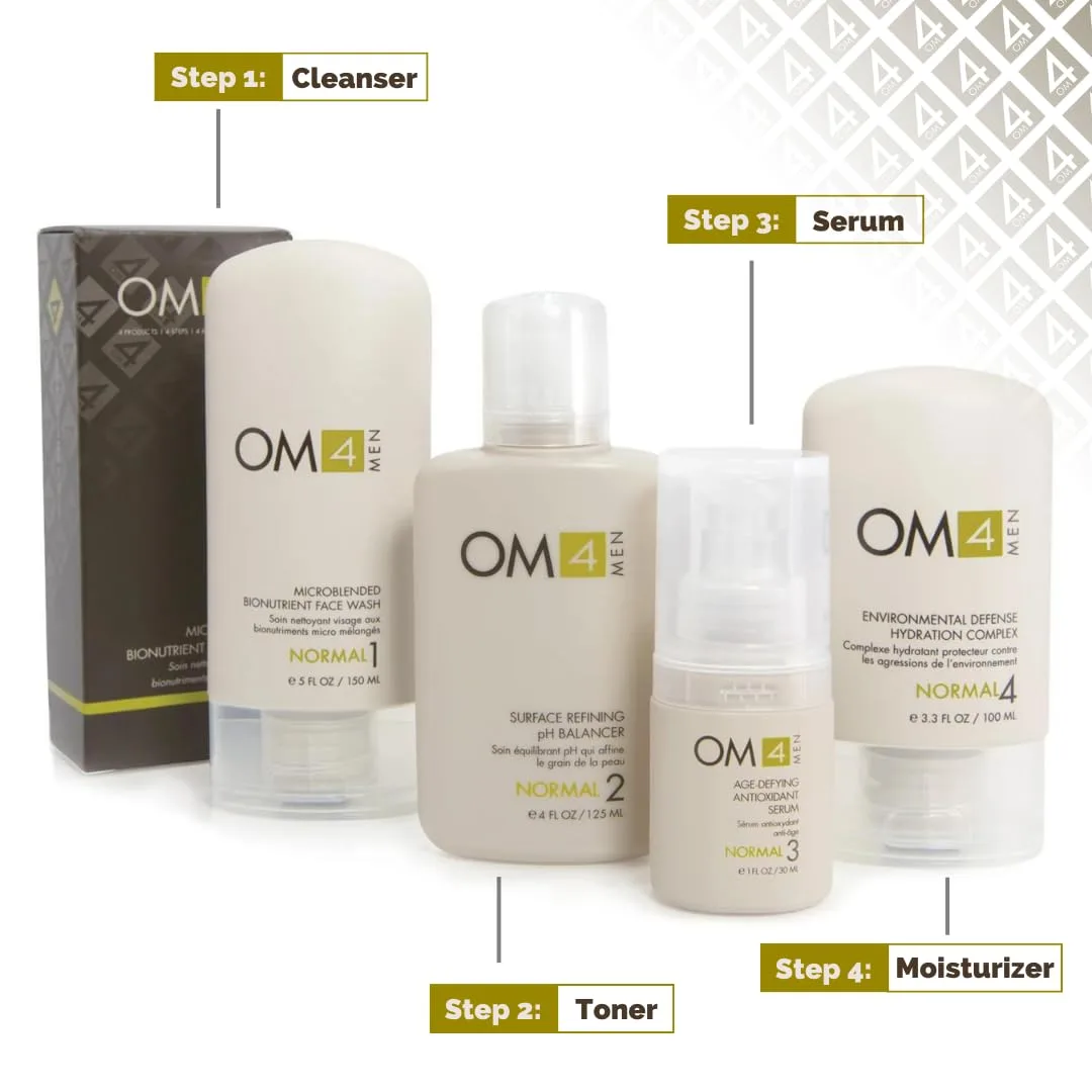 Крем для лица Organic Male — OM4 Normal Step - Environmental Defense Hydration Complex - Мощный увлажняющий для мужчин, 93.56 г — фото 4