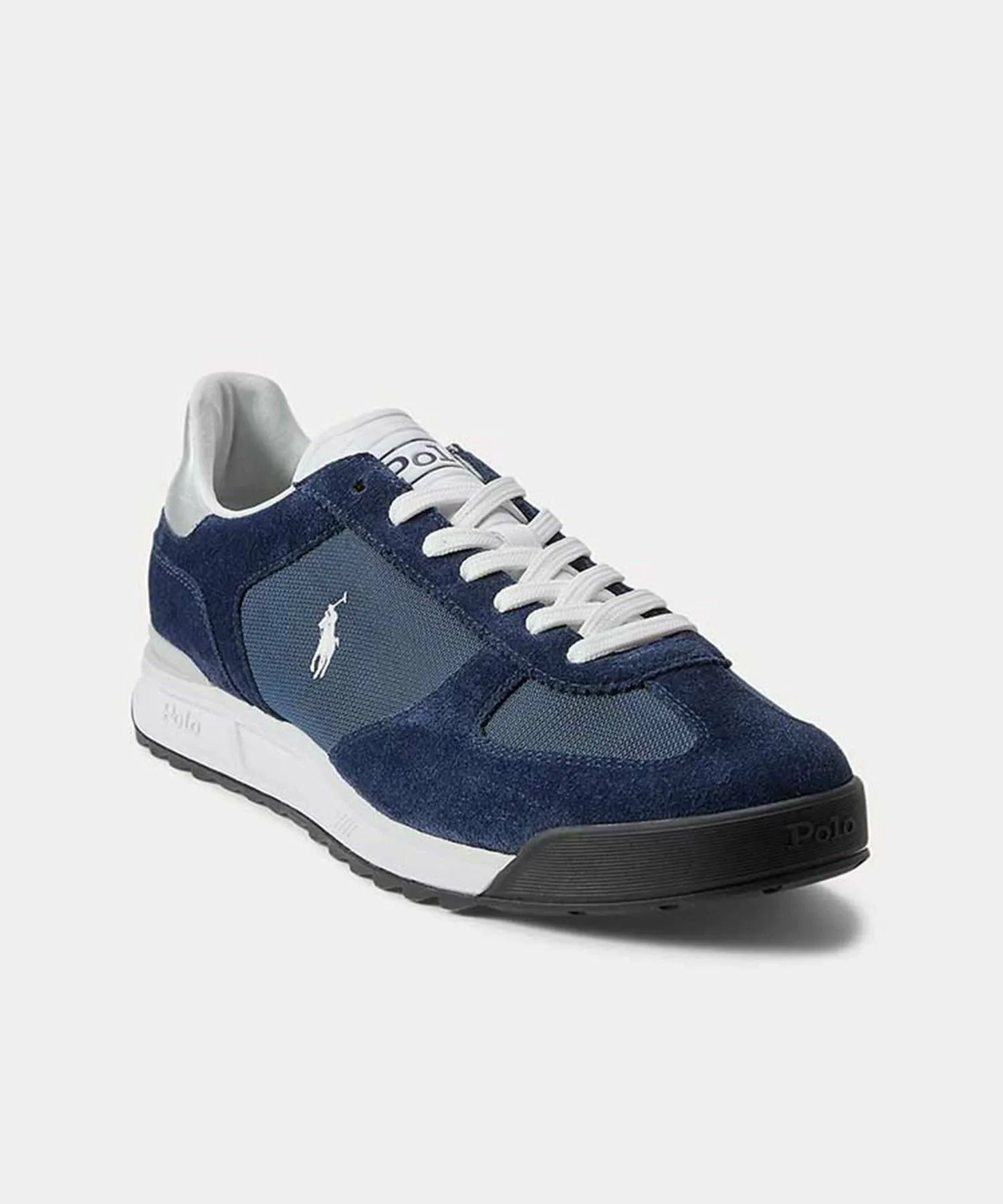 Кроссовки Polo Ralph Lauren RE65 VARICK PP темно-синего цвета Polo Ralph Lauren, Navy — фото 2