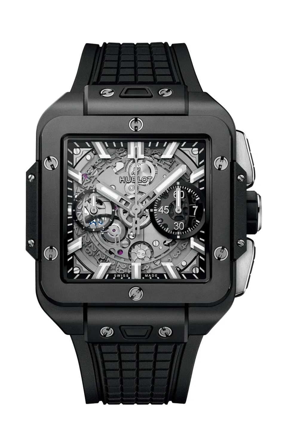 SQUARE BANG UNICO BLACK MAGIC 42 ММ - 821.CI.0170.RX HUBLOT, золотой