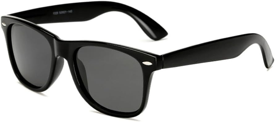 

Солнцезащитные очки для мужчин, поляризованные, для женщин, с зеркальными синими линзами, для ночного вождения, с защитой UV400, летние солнцезащитные очки VFDHN, 1 Black Grey