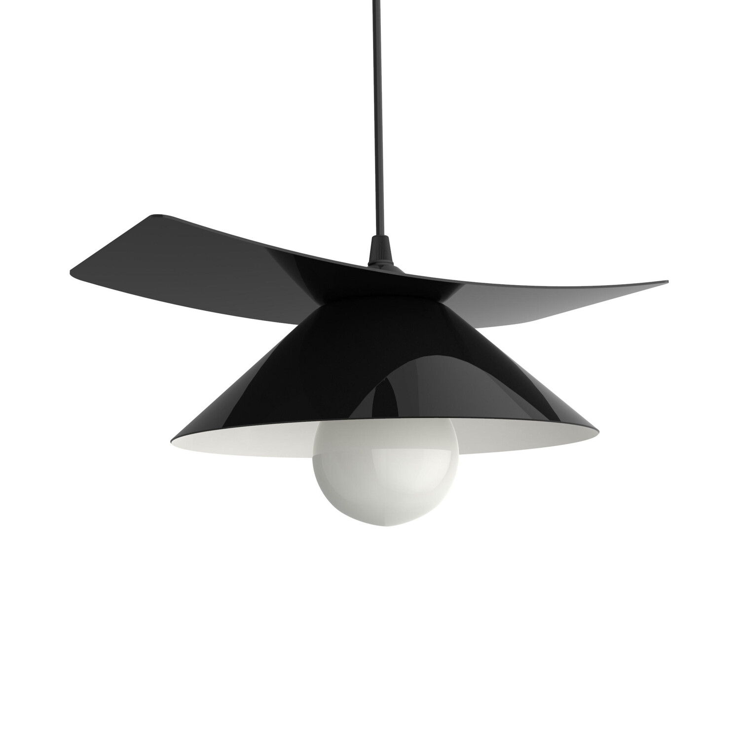 

Подвесной светильник Lumicom, 25x34x10 см, черный