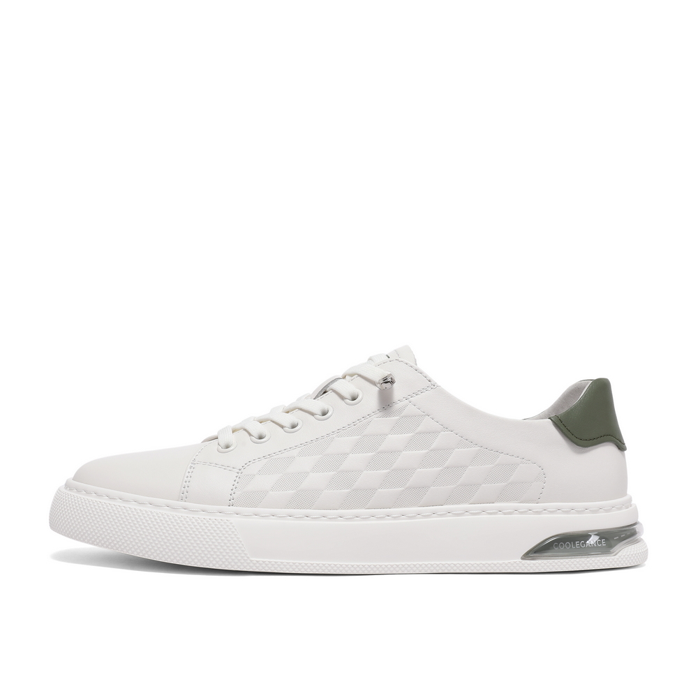 

Кроссовки Low-Top Skateboard Shoes Men's BELLE, белый/зеленый