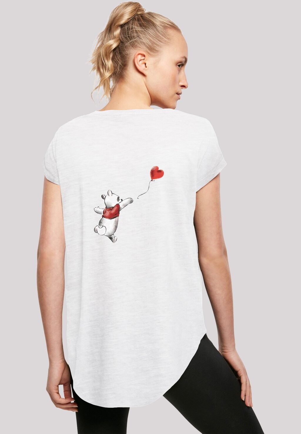 

Футболка с принтом DISNEY WINNIE & BALLOON ON BACK WITH F4NT4STIC, цвет white