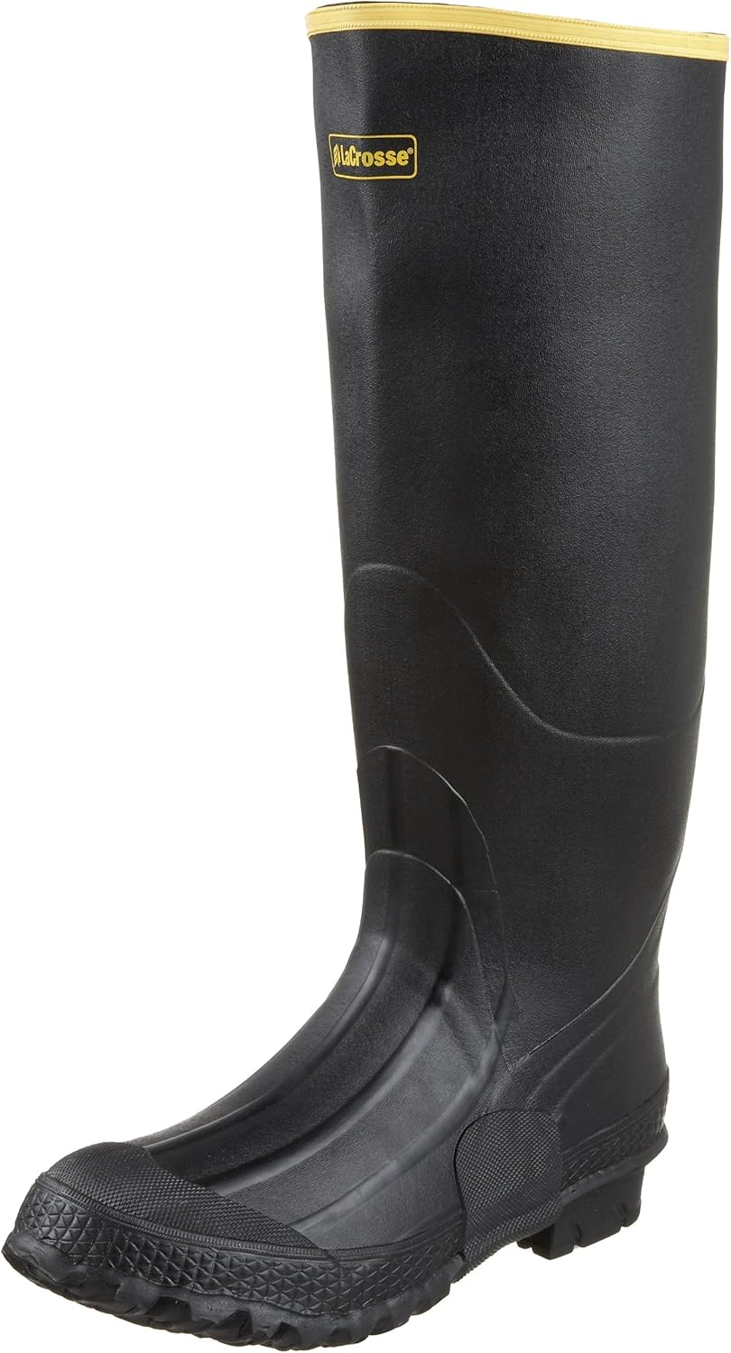 

Ботинки LaCrosse ZXT Knee 16, прочная водонепроницаемая резиновая обувь для мужчин, идеально подходят для работы на открытом воздухе и охоты, черный