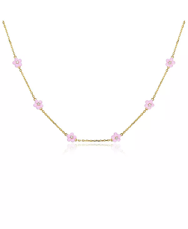 

Ожерелье Petit Daisy Pink Anna Zuckerman, pink