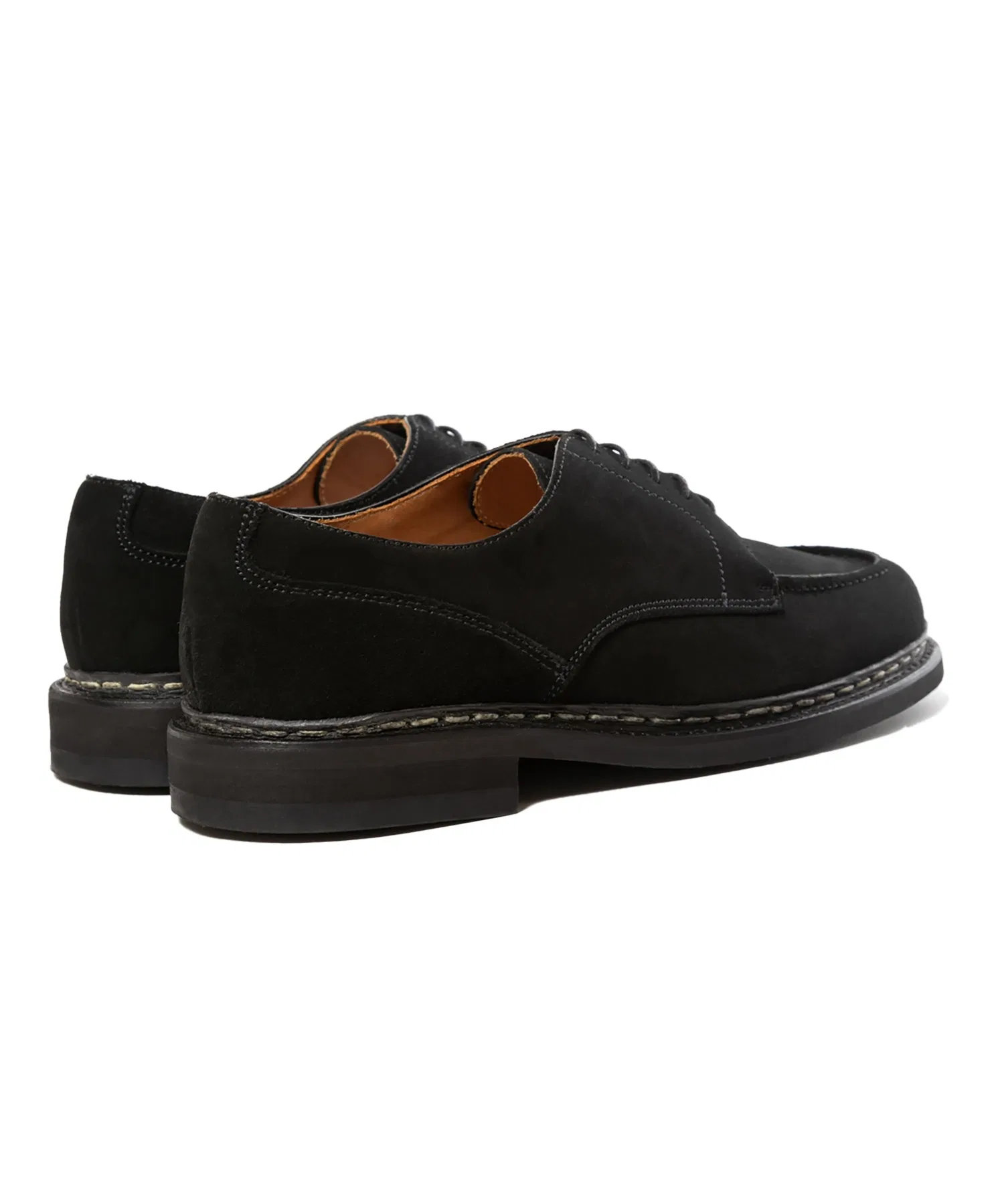 Мужские туфли Berwick1707 U-образный мыс 4477 с подошвой Vibram — фото 4