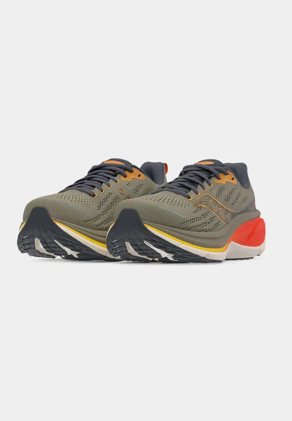 Кроссовки для бега по шоссе hurricane 25 Saucony, Laurel/Fire — фото 3