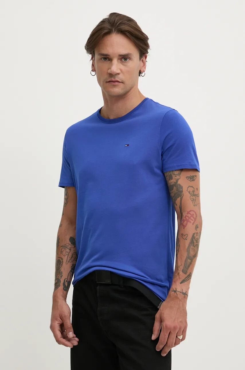 

Хлопковая футболка Tommy Jeans, синий