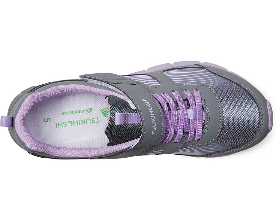 Кроссовки Tsukihoshi Kids Youth Streak, цвет Ash/Purple — фото 2