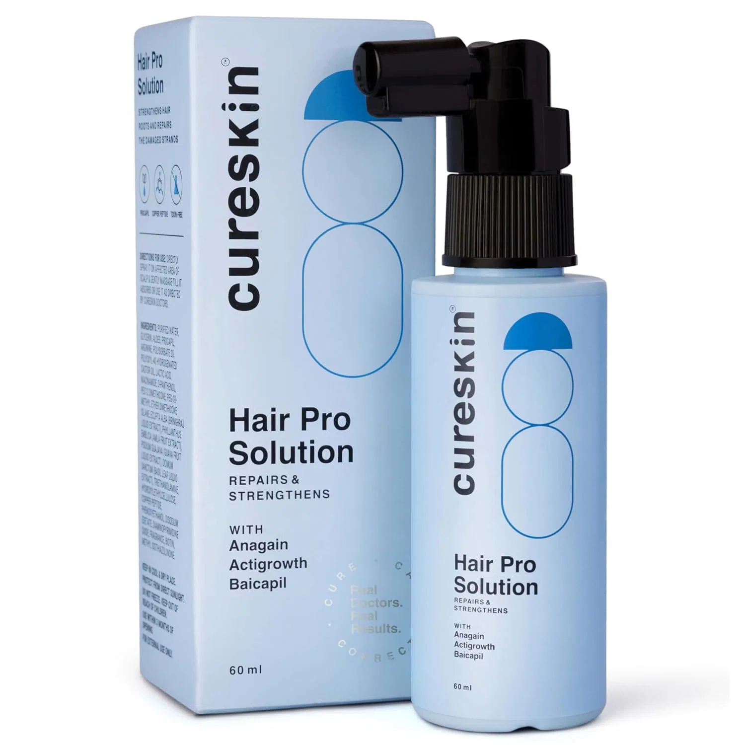 Сыворотка-спрей Cureskin Hair Growth Serum Rosemary для роста волос Cureskin