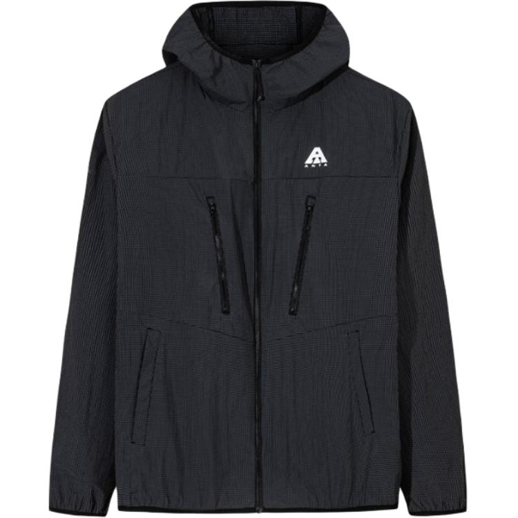 

ANTA Мужская базовая куртка для активного отдыха черная, Basic Black
