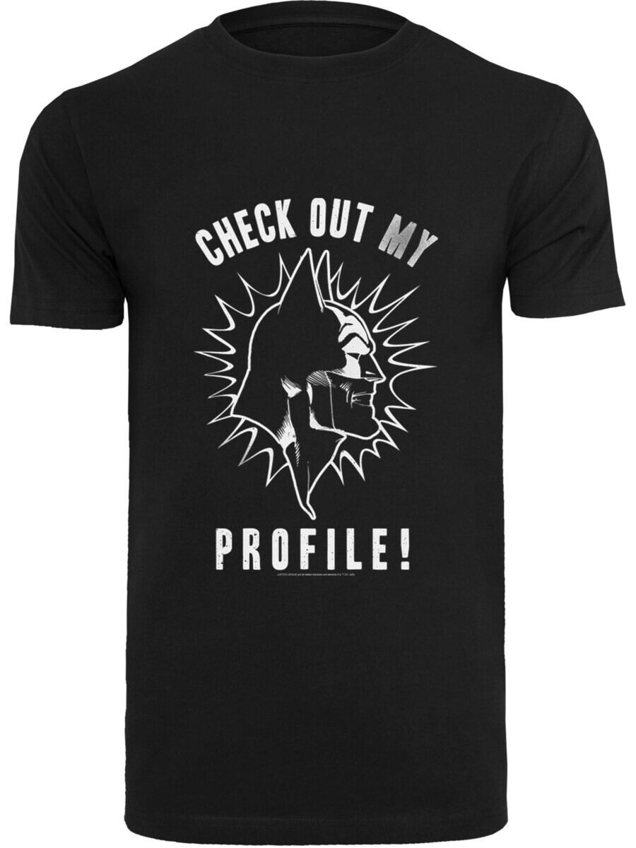 

Классическая футболка F4NT4STIC Shirt Batman Check out my Profile, черный