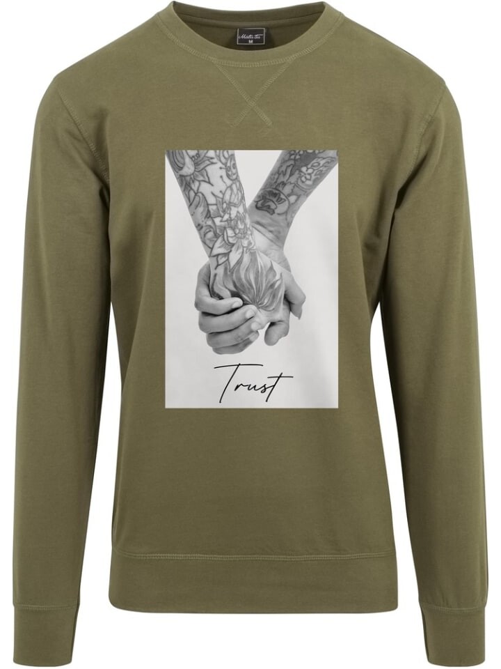 

Пуловер Mister Tee Pullover, зеленый