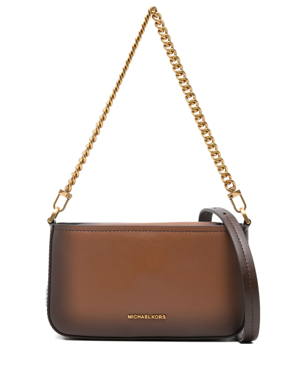 

Кожаная сумка-сэтчел Bryant на цепочке MICHAEL KORS, коричневый