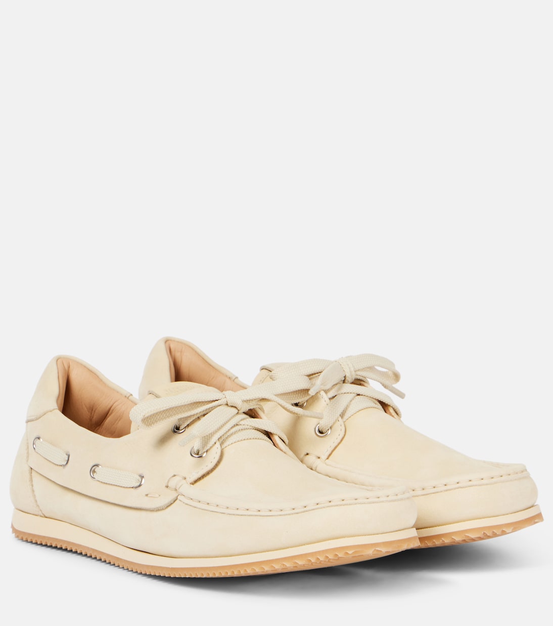Туфли-лодочки из кожи Batto Jacquemus, Pale Yellow