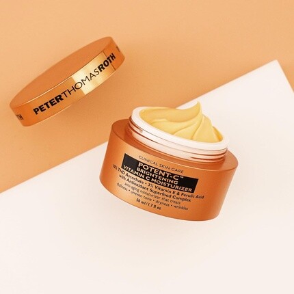 Осветляющий увлажняющий крем с витамином С Potent-C 50 мл Peter Thomas Roth — фото 2