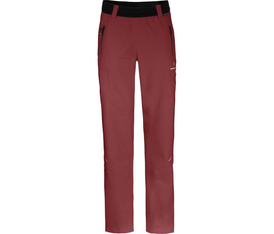 

BERGSON Штаны-дождевики из переработанного материала, сетчатая подкладка, водонепроницаемость 20 000 мм водяного столба, коричневые