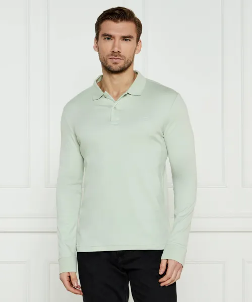 

Футболка поло Slim fit Calvin Klein, зеленый