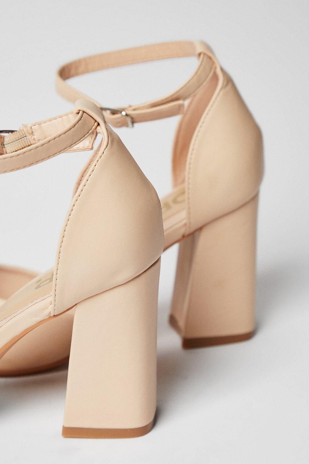 Туфли-лодочки Dorothy Perkins Blanche с ремешком на щиколотке, бежевый — фото 4