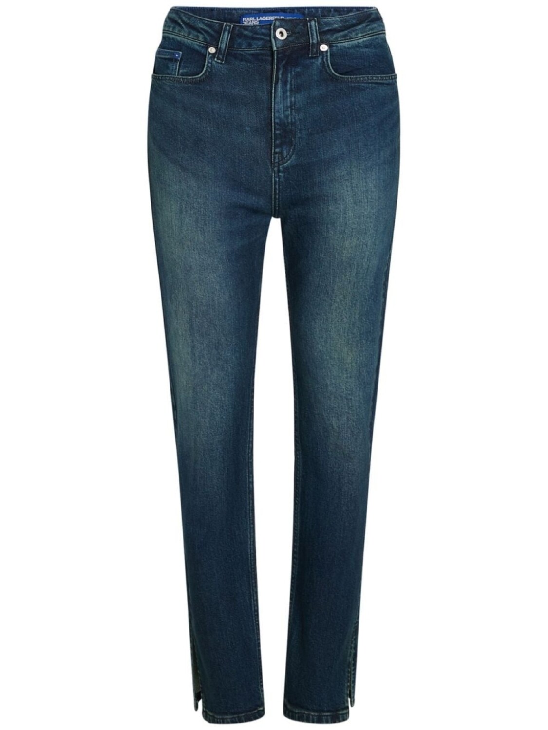 

Karl Lagerfeld Jeans прямые джинсы с завышенной талией, синий