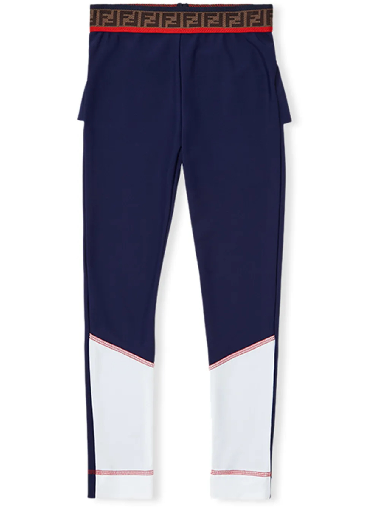 

Леггинсы с оборками Fendi Kids, синий