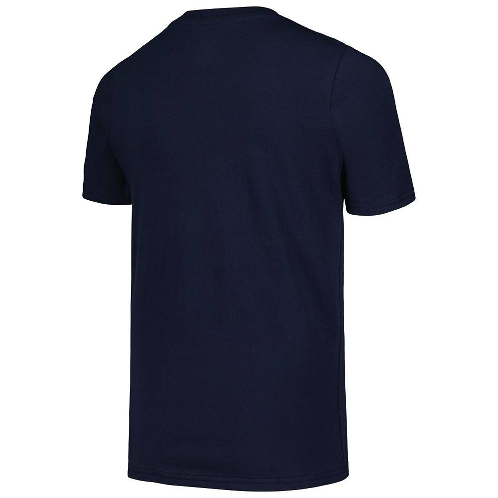 Молодёжная темно-синяя футболка Cleveland Guardians Heart & Soul Outerstuff, цвет Grd Navy — фото 4
