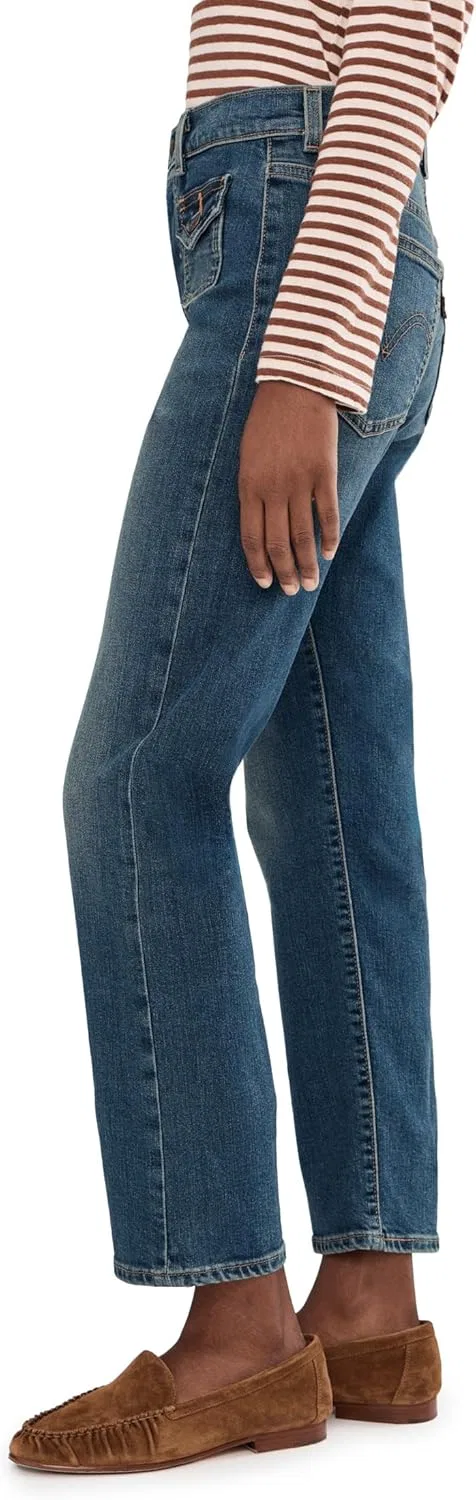 Levi's женские джинсы Wedgie с клапанным карманом, Dart Game No Whiskers — фото 3