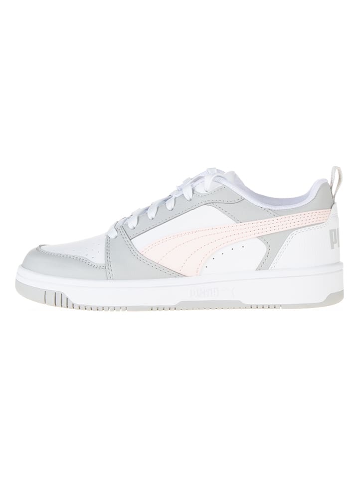 

Кроссовки на шнуровке Rebound V6 Lo Puma, цвет weiß/grau/rosa