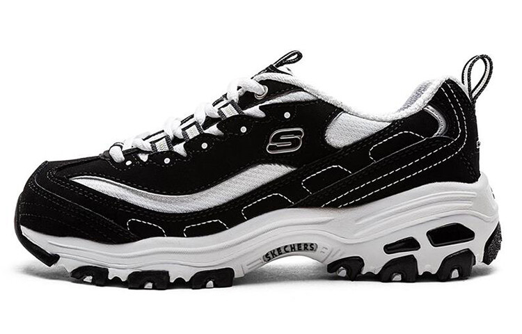 

Кроссовки Skechers D Lites Low-Top Daddy Shoes Black Women's