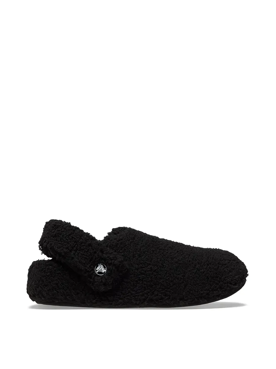 

Классические уютные тапочки Crocs, черный