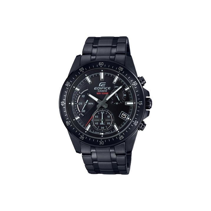 

CASIO Часы Men EDIFICE Black Watch EFV-540DC-1A, Black Dial