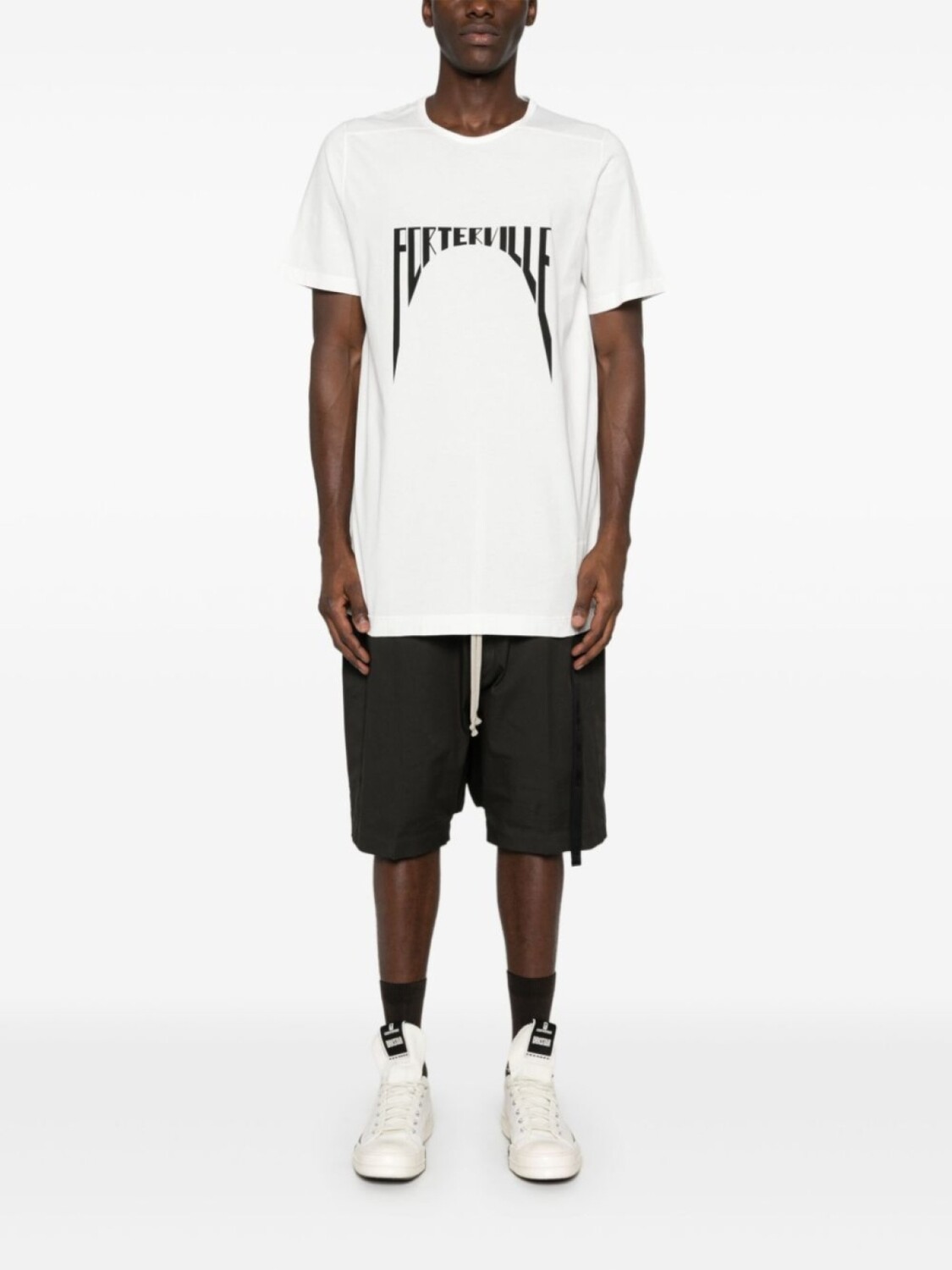 

Футболка уровня DRKSHDW Рика Оуэнса Rick Owens Drkshdw, серый