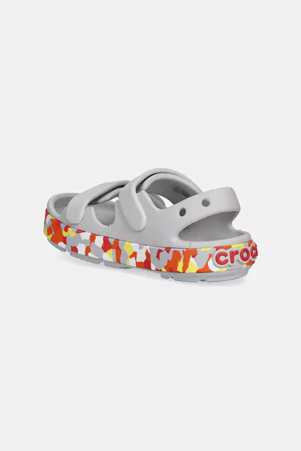 Сандалии Crocband Cruiser Glow Confetti Band Sandal T Crocs, серый — фото 3