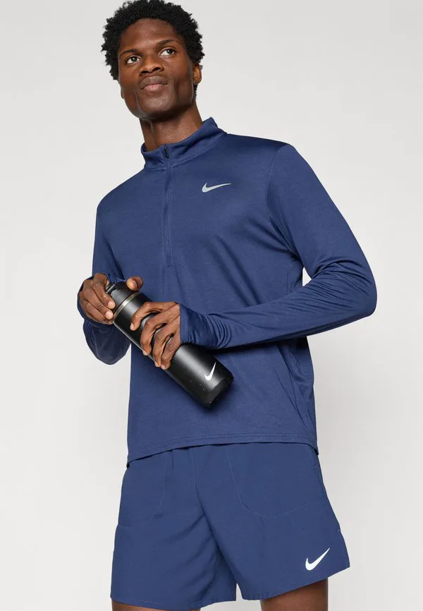 Футболка pacer с длинными рукавами Nike Performance, Midnight Navy/Reflective Silver-Coloured — фото 4