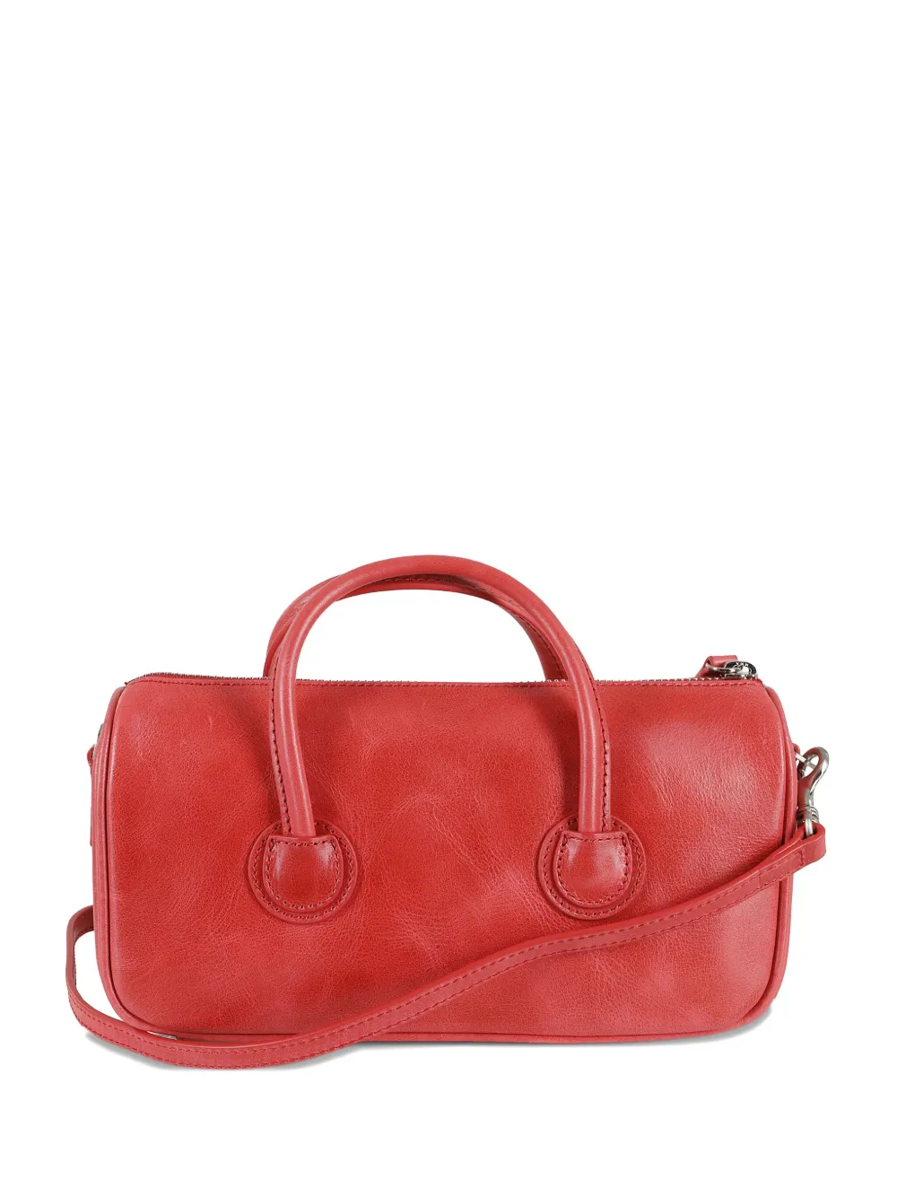 

Кожаная цилиндрическая сумка-тоут Marge Sherwood, красный