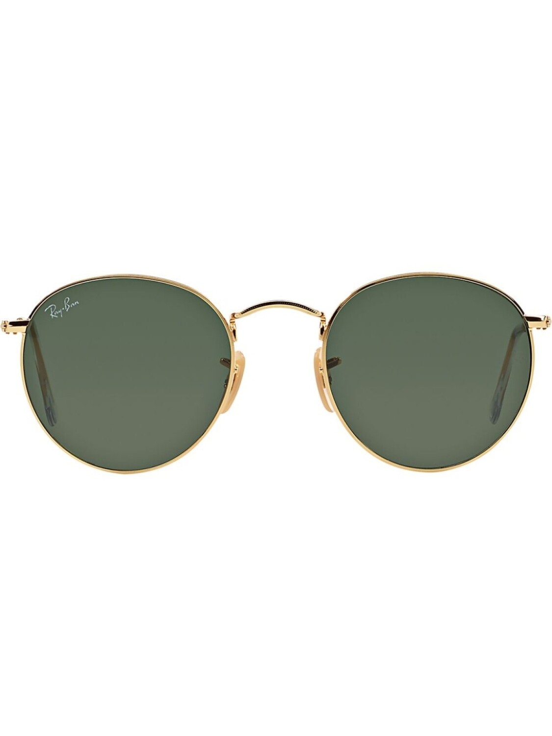 

Ray-Ban солнцезащитные очки RB3447 в круглой металлической оправе, золотистый