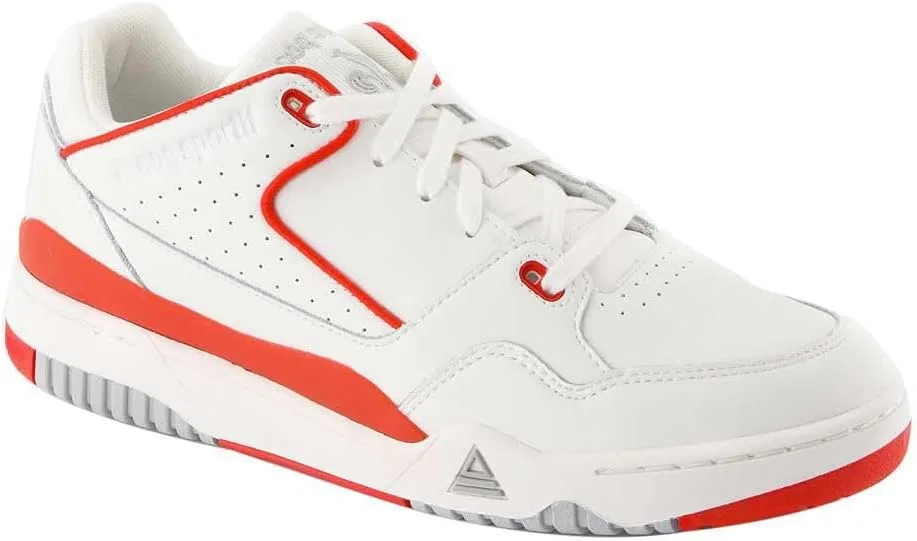 Кроссовки унисекс Le Coq Sportif LCS T1000 Nineties, White Red Optical White Fiery Red