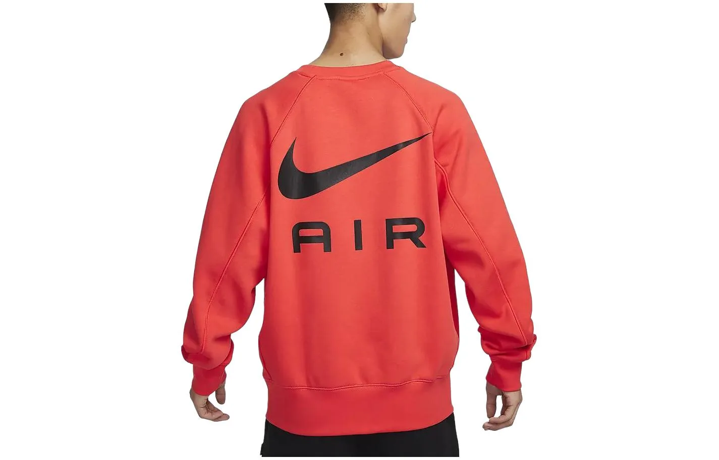 Nike Свитшот Air мужской светло-красный — фото 4