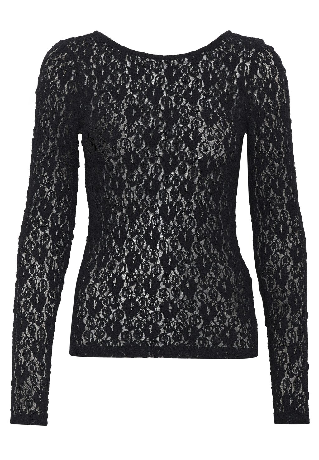

Топ с длинными рукавами RISSA InWear, черный