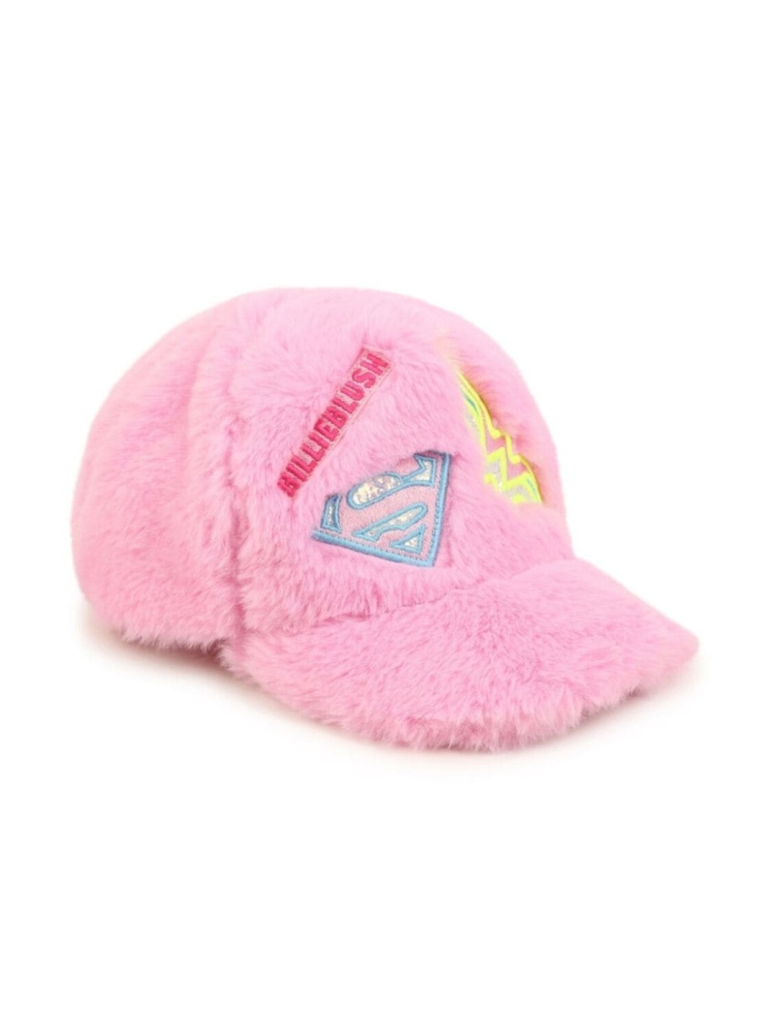 

Billieblush бейсболка с нашивками, розовый
