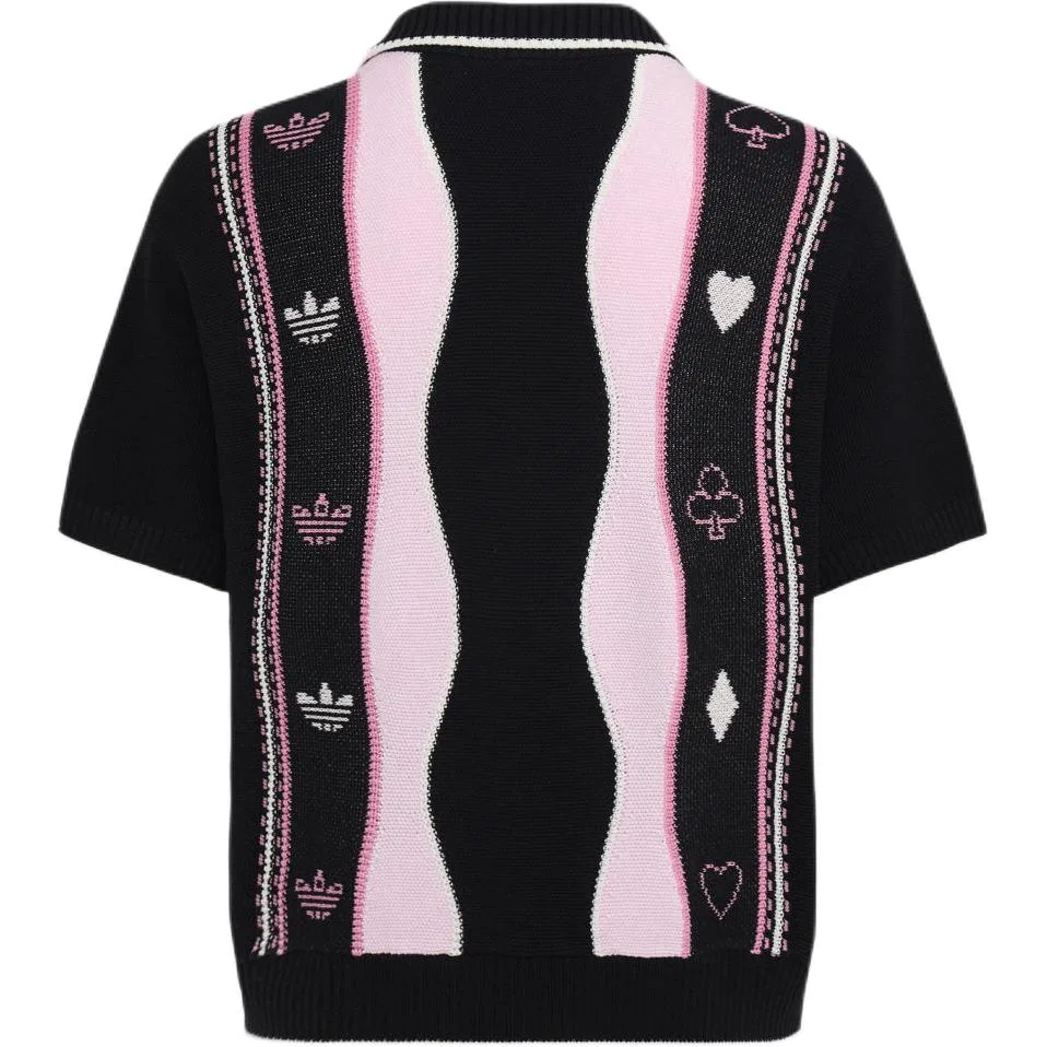 Вязаная кофта Adidas Originals x Disney Black/Clear Pink — фото 3