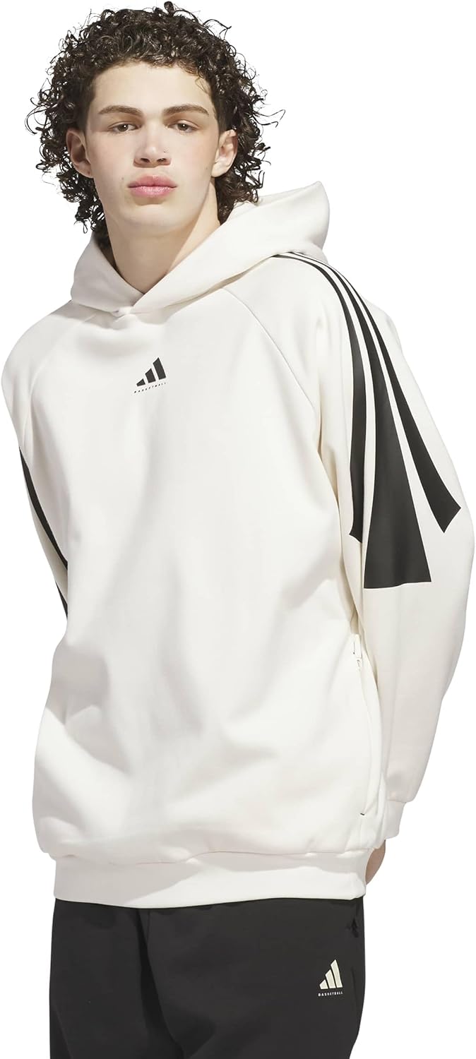 

Худи adidas ADI Baseball 3-Stripes, мужская, размер L9772, белый