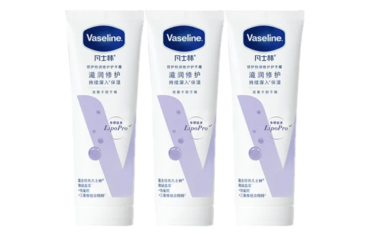 Интенсивный восстанавливающий и увлажняющий крем для рук Vaseline, 100ml — фото 4