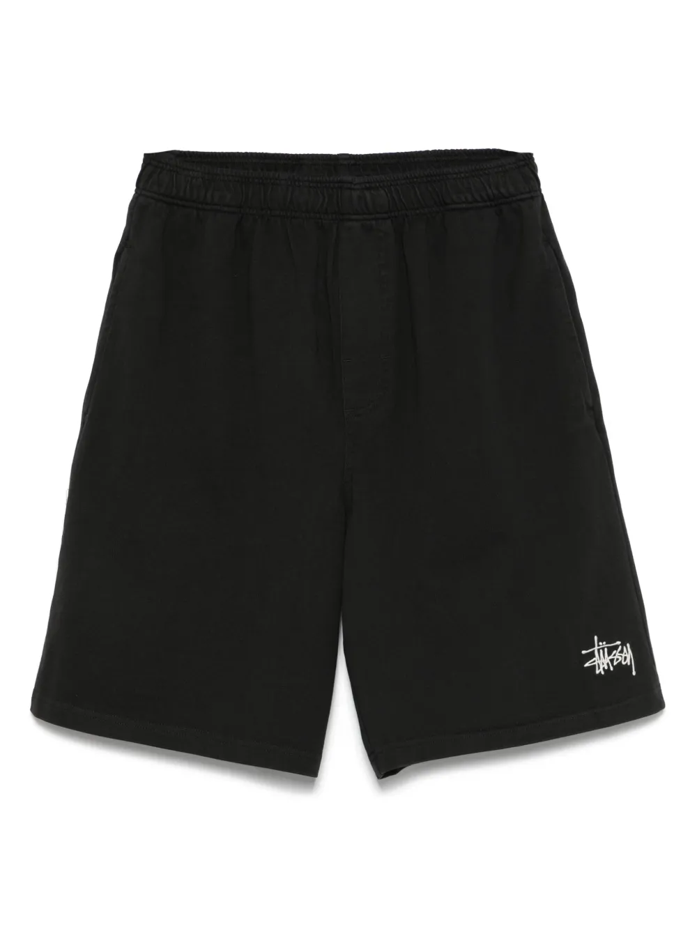 

Хлопковые шорты Stüssy, черный