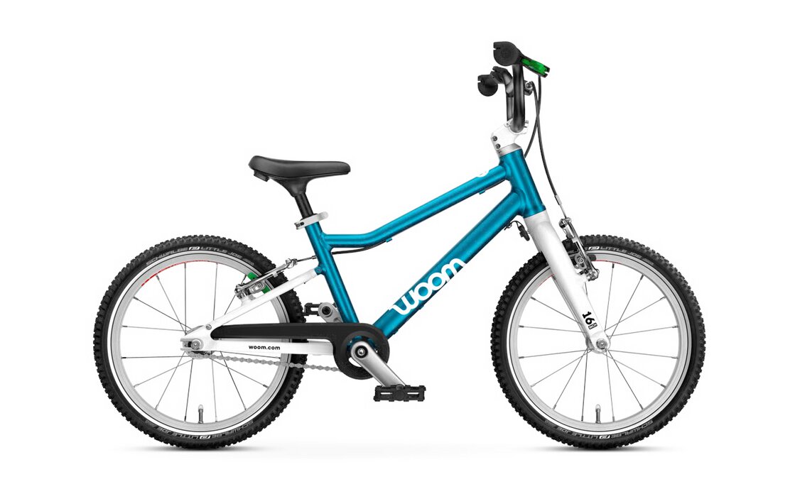 

Детский велосипед WOOM GO 3 - 16 дюймов - 2025, цвет Blau|metallic blue